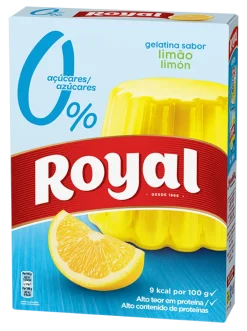 Gelatina em Pó de Limão 0% Açúcar
