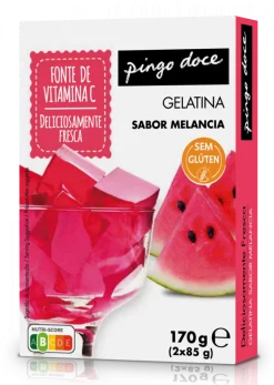 Gelatina em Pó de Melancia