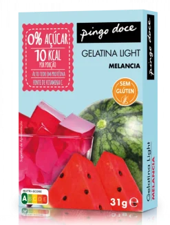 Gelatina em Pó de Melancia 0% Açúcar
