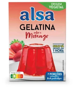 Gelatina em Pó de Morango
