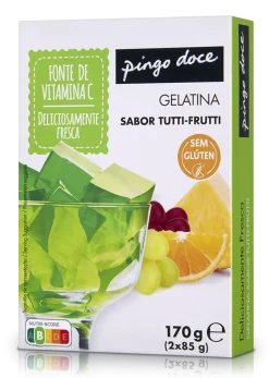 Gelatina em Pó de Tutti Frutti