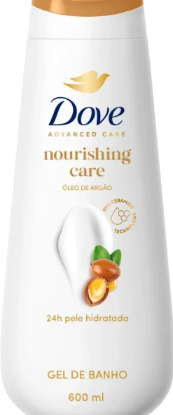 Gel de Banho Advanced Care Nourishing Care Óleo de Argão Dove