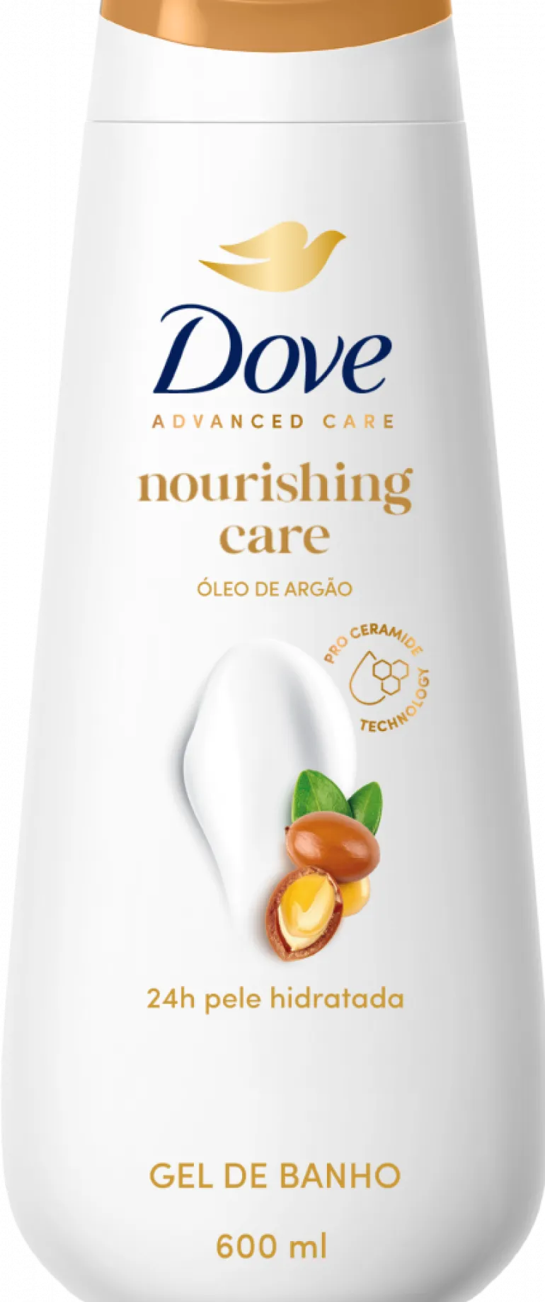 Gel de Banho Advanced Care Nourishing Care Óleo de Argão Dove