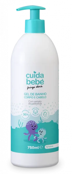 Gel de Banho Bebé Corpo e Cabelo