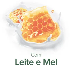 Gel de Banho Natural Leite e Mel