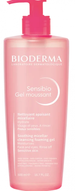 Gel de Limpeza Moussant Bioderma Sensibio