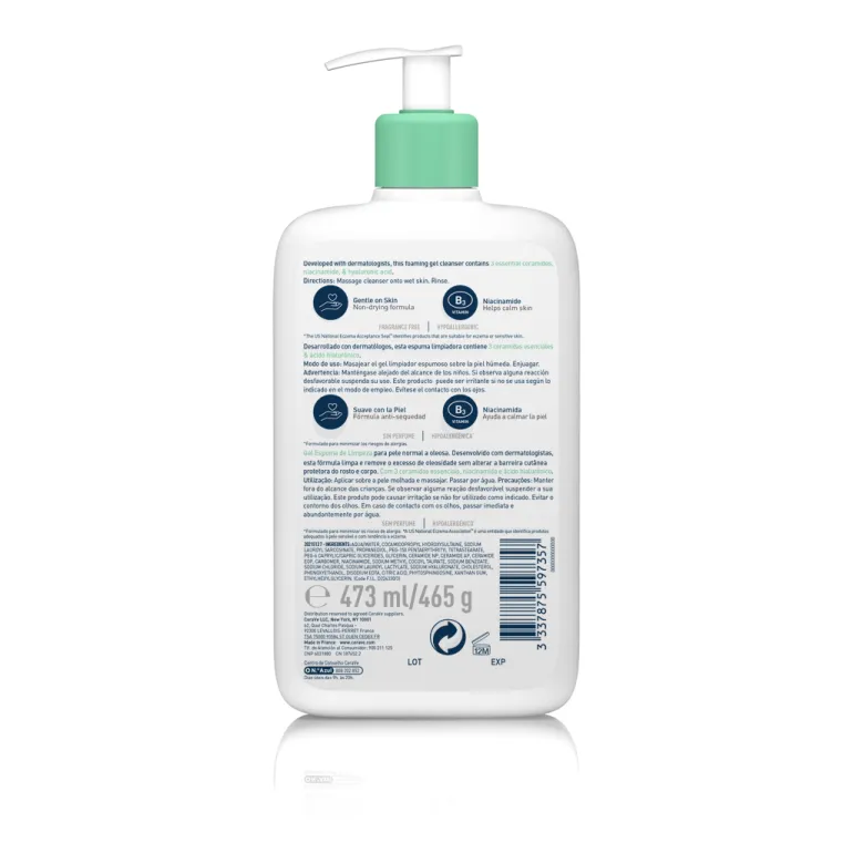Gel Espuma de Limpeza