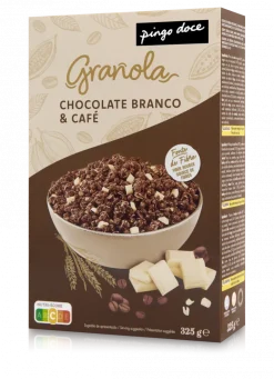Granola Chocolate Branco e Café