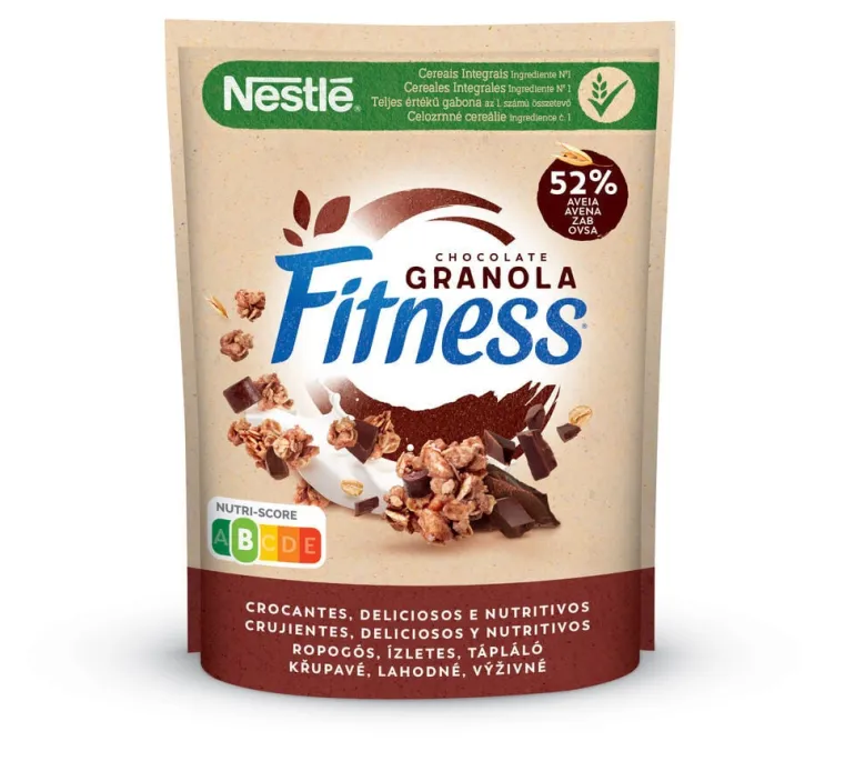 Granola de Aveia com Chocolate