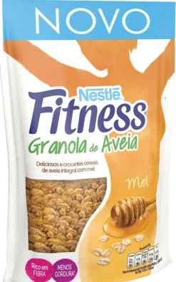 Granola de Aveia com Mel