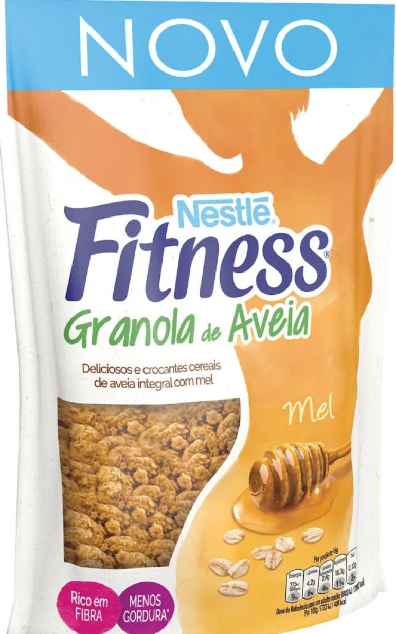 Granola de Aveia com Mel
