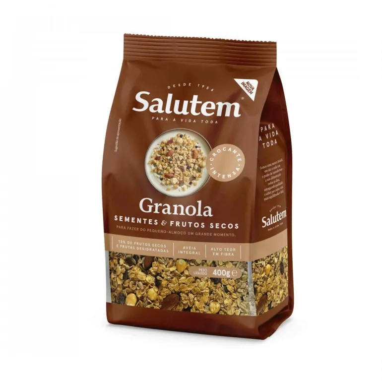 Granola Integral com Sementes e Frutos Secos
