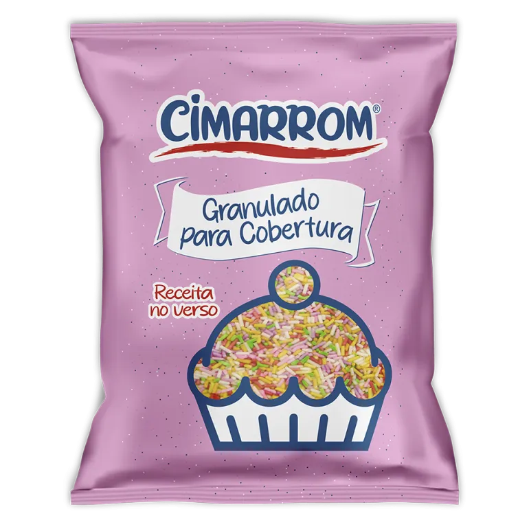 Granulado Colorido para Cobertura