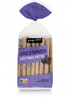 Gressinos com Azeitona Preta