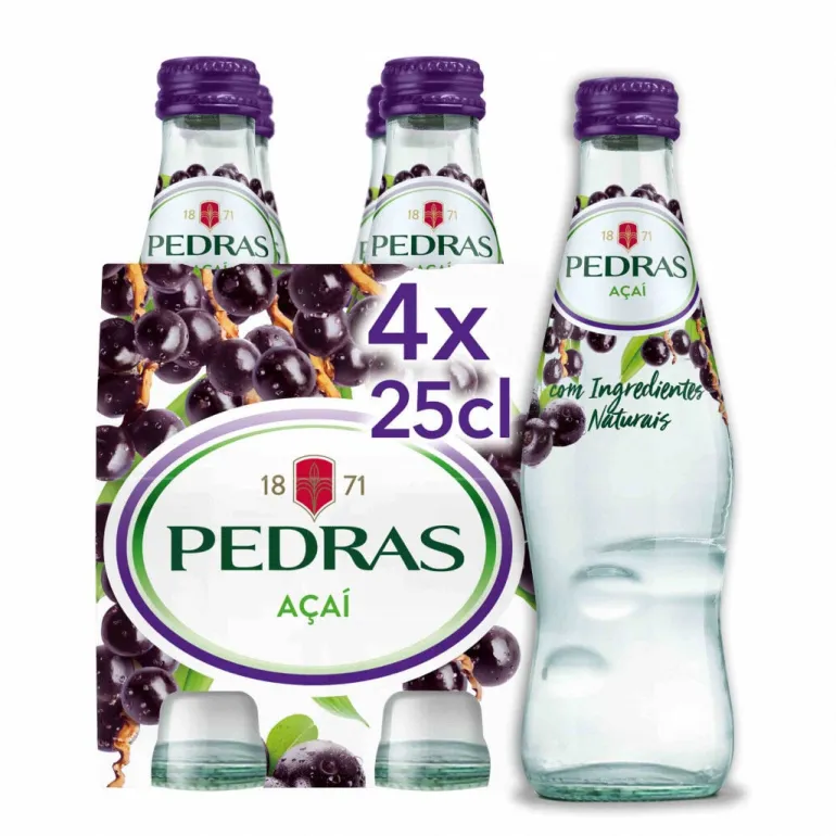 Água com Gás Açaí Pack 4