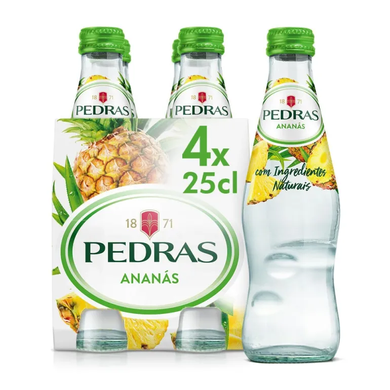 Água com Gás Ananás Pack 4