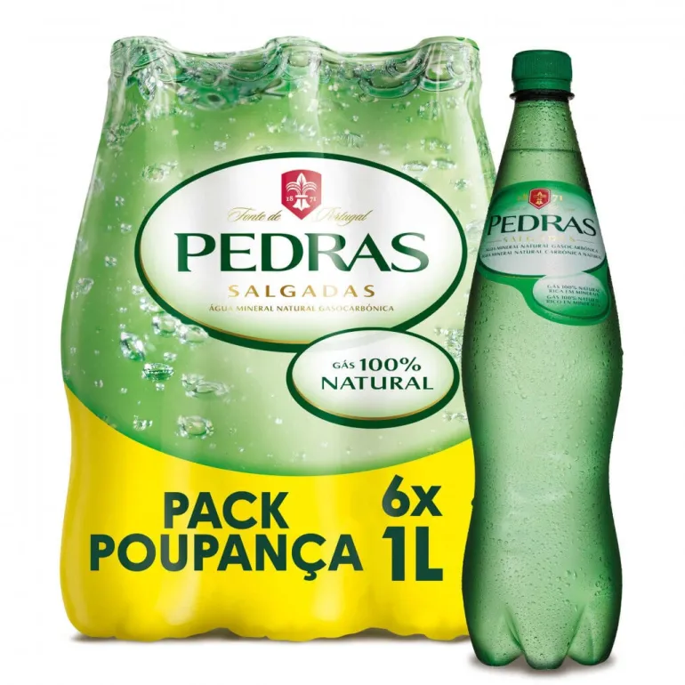 Água com Gás Pedras Pack 6