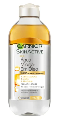 Água Micelar em Óleo
