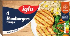 Hambúrgueres de Frango Congelados