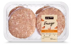 Hambúrgueres de Frango Embalados