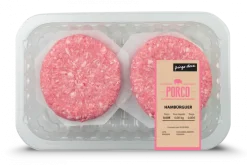 Hambúrgueres de Porco Embalados