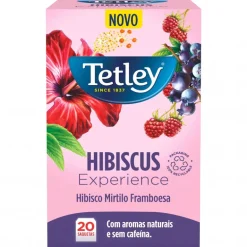 Infusão de Hibisco, Mirtilo e Framboesa