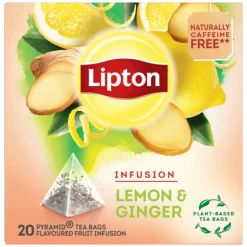 Infusão de Limão e Gengibre