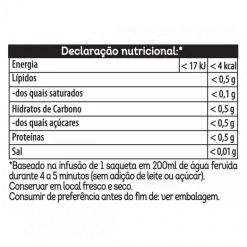 Infusão Digestão Fácil com Menta, Lúcia-Lima e Camomila