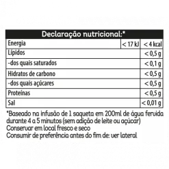 Infusão Noite Tranquila com Camomila, Tília e Lanvada