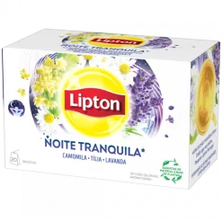 Infusão Noite Tranquila com Camomila, Tília e Lanvada