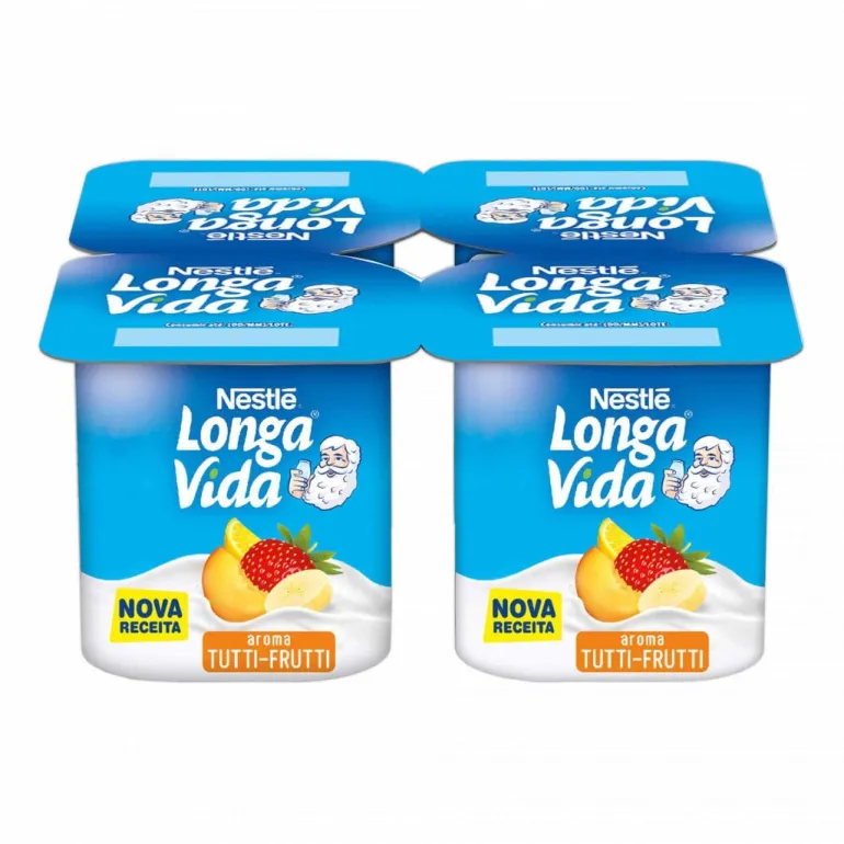 Iogurte Aroma Tutti-Frutti Pack 4