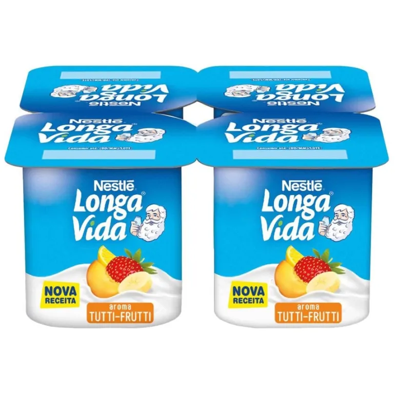 Iogurte Aroma Tutti-Frutti Pack 4