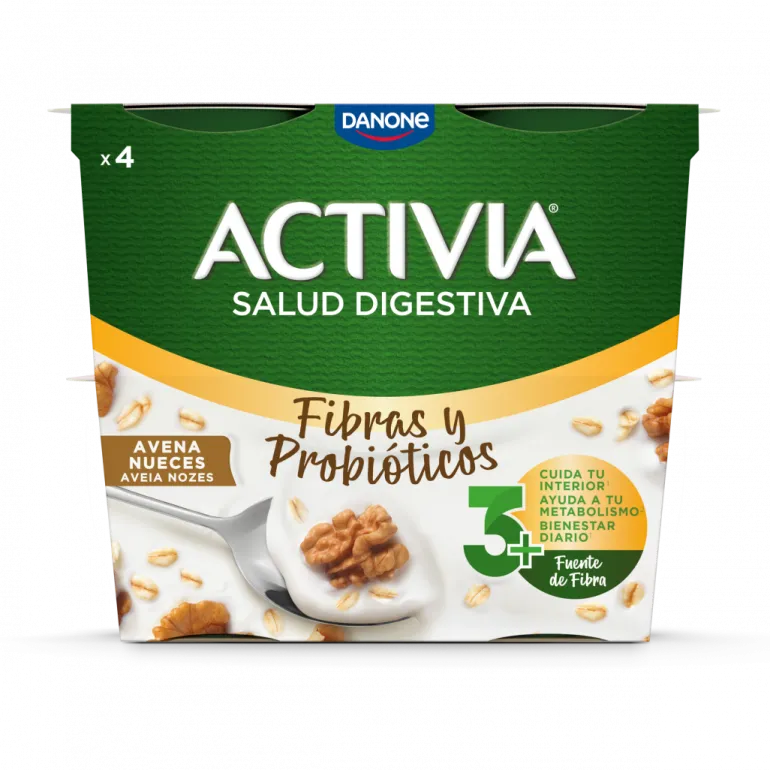 Iogurte Bífidus Aveia e Noz Pack 4
