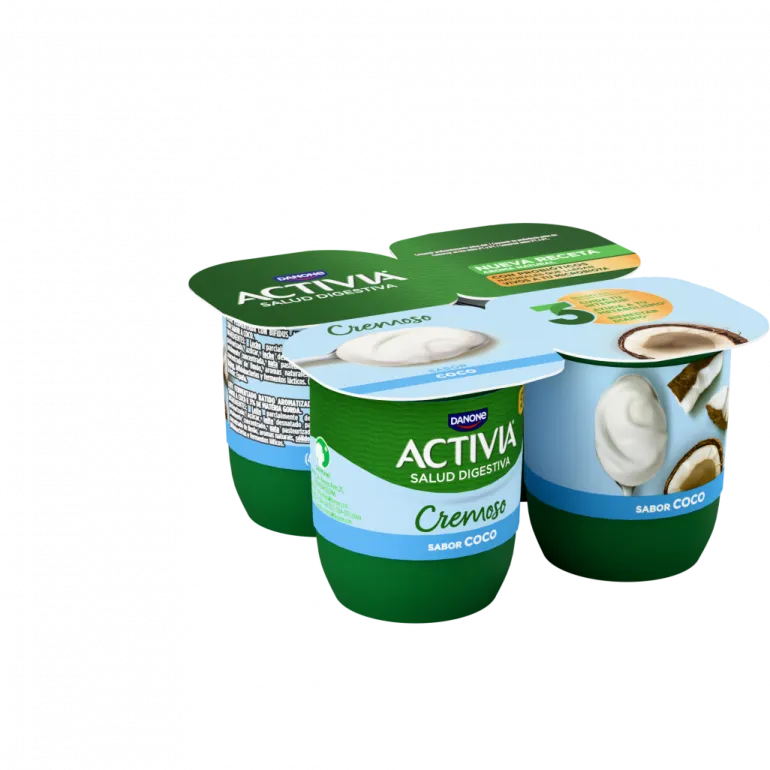 Iogurte Bífidus Cremoso Coco Pack 4