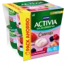 Iogurte Bífidus Cremoso Duplo 0% Frutos Silvestres Pack 8