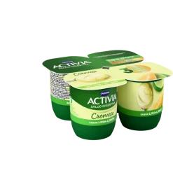 Iogurte Bífidus Cremoso Duplo 0% Lima-Limão Pack 4