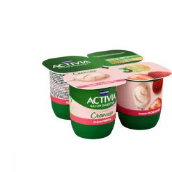 Iogurte Bífidus Cremoso Morango Pack 4
