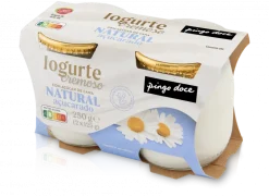 Iogurte Cremoso Natural Açucarado Pack 2