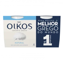 Iogurte Grego Natural Pack 4