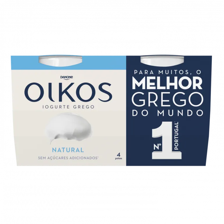 Iogurte Grego Natural Pack 4