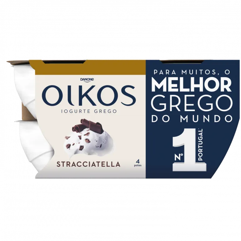 Iogurte Grego Stracciatella Pack 4