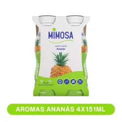Iogurte Líquido Ananás Pack 4