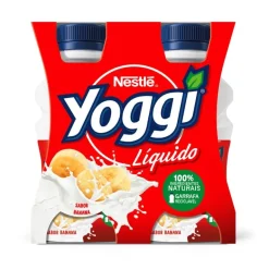 Iogurte Líquido Banana Pack 4