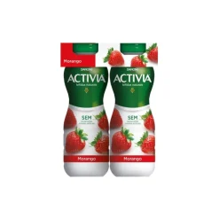 Iogurte Líquido Bífidus Morango Pack 4