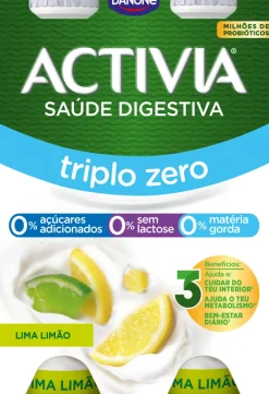 Iogurte Líquido Bífidus Triplo 0% Lima e Limão sem Lactose Pack 4