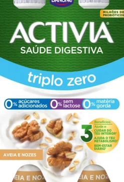 Iogurte Líquido Bífidus Triplo 0% Aveia e Noz sem Lactose Pack 4