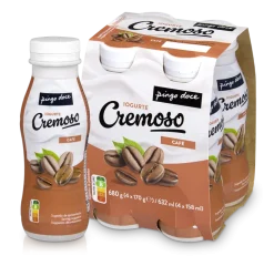 Iogurte Líquido Cremoso Café Pack 4