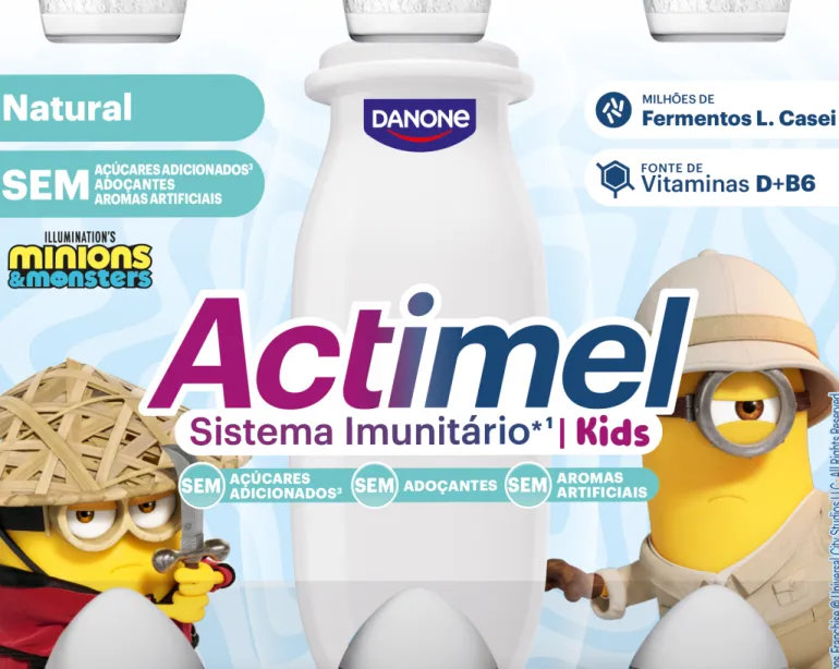 Iogurte Líquido Defesas Infantil Natural sem Açúcar Pack 6