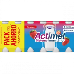 Iogurte Líquido Defesas Morango Pack 12