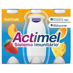 Iogurte Líquido Defesas Tutti Frutti Pack 6